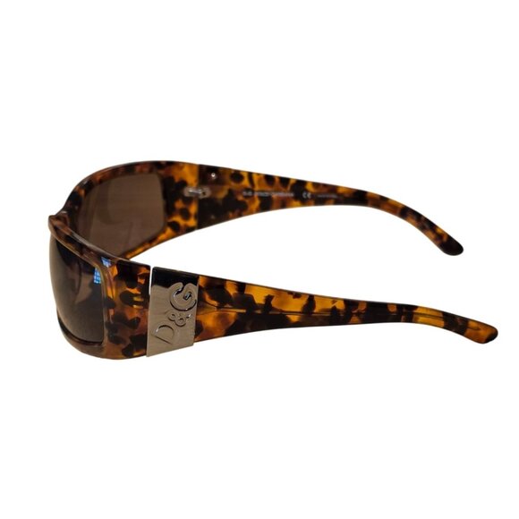 D&G Dolce & Gabbana Tortoise Shell Sunglasses 3001 502/73 65-18-125 Unisex Brown - Picture 1 of 11
